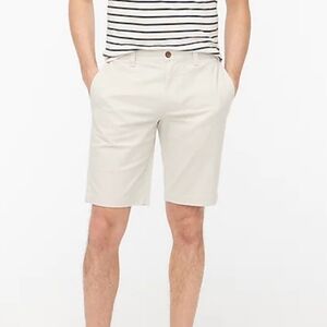 J Crew Rivington 11" flex chino short 35